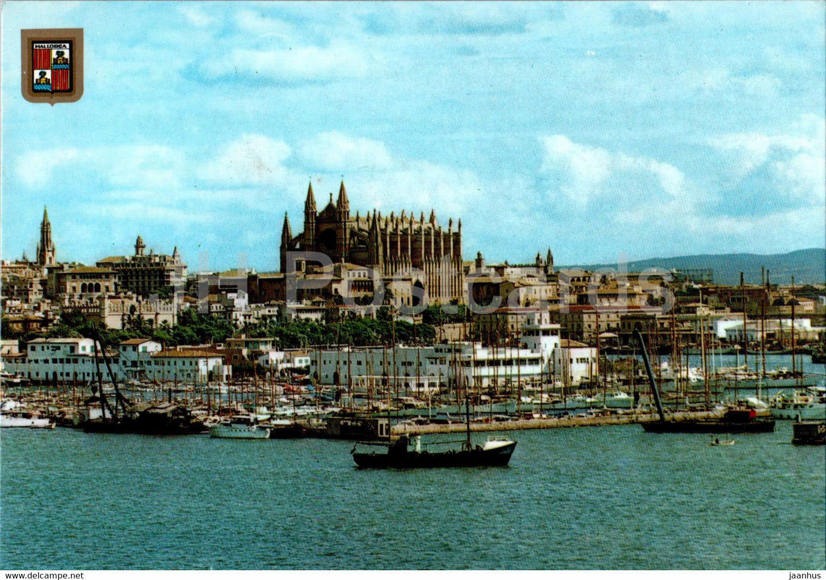 Palma - Vista parcial - view - Mallorca - 1772 - Spain - used - JH Postcards