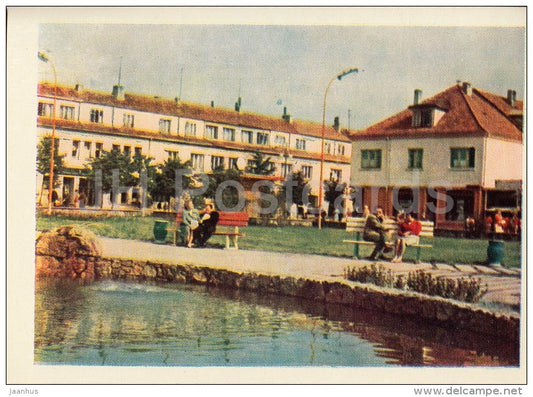 near Vytautas street - Palanga - Lithuania USSR - unused - JH Postcards