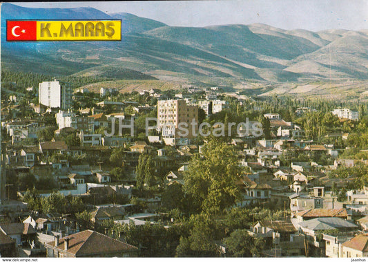 K Maras - General view - 1984 - Turkey - used - JH Postcards