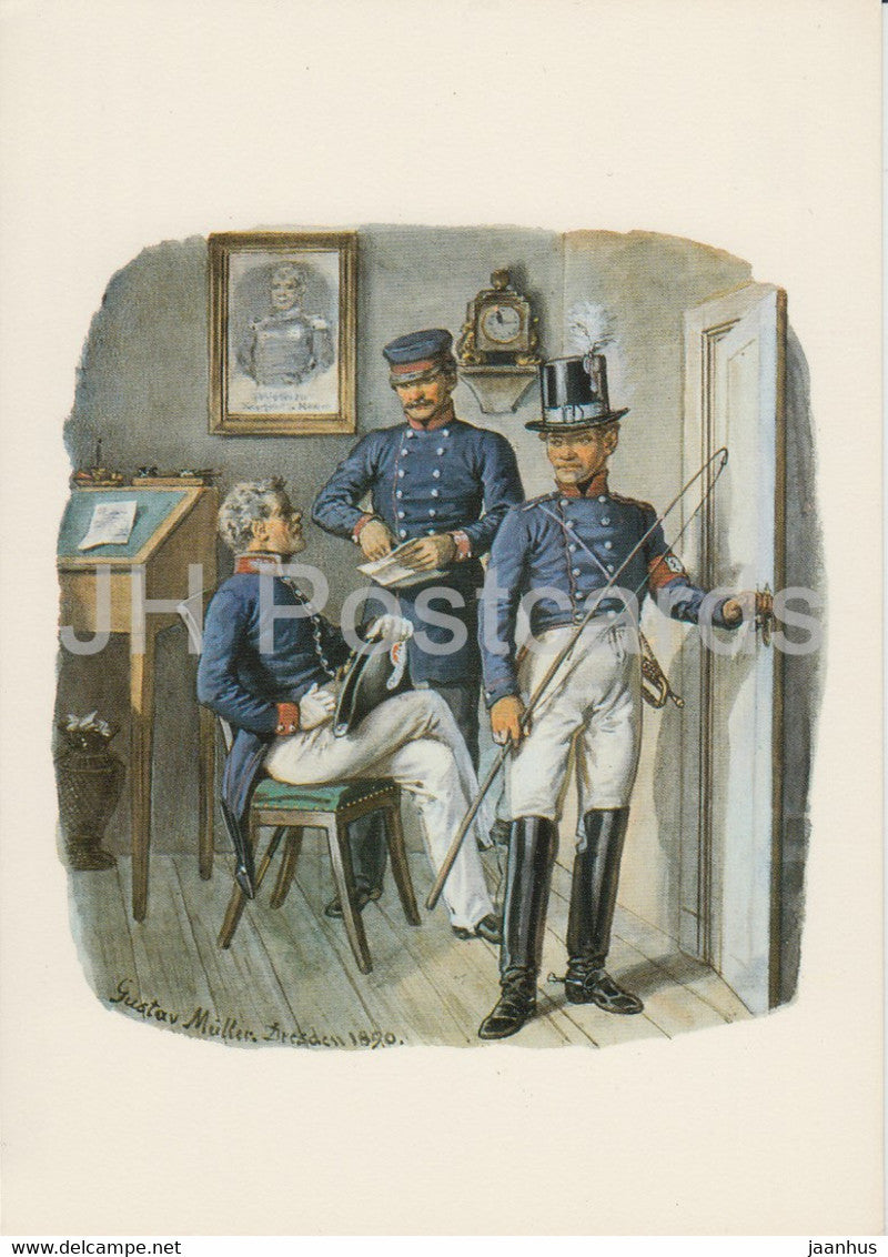 Hessen Kassel - Postbeamte - Postmen - Mail Service - 1983 - Germany - unused - JH Postcards