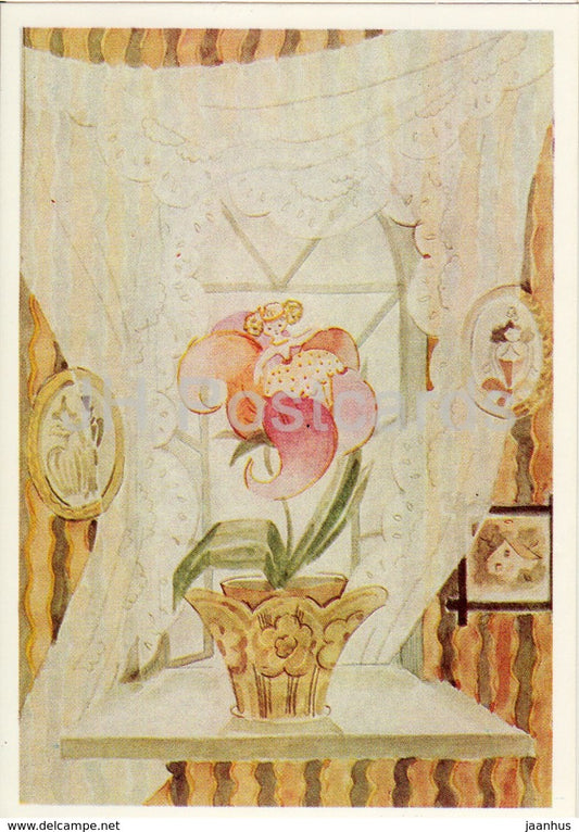 Fairy Tale by Hans Christian Andersen - Thumbelina - 1978 - Russia USSR - unused - JH Postcards