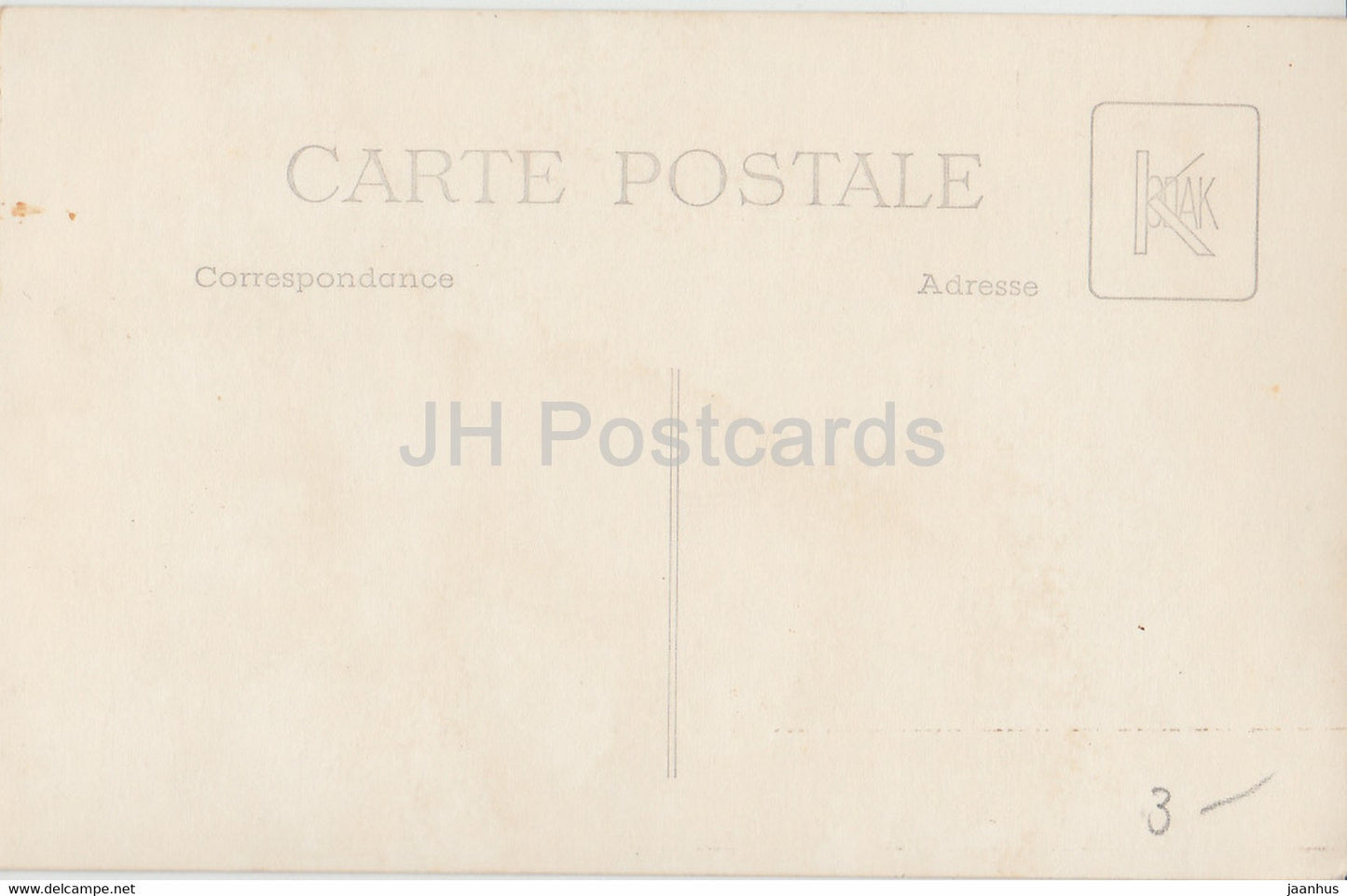 Copenhagen - Havne og Kanalrundfarten - Garden and the Canal Tour - boat - 4628 - old postcard - Denmark - unused