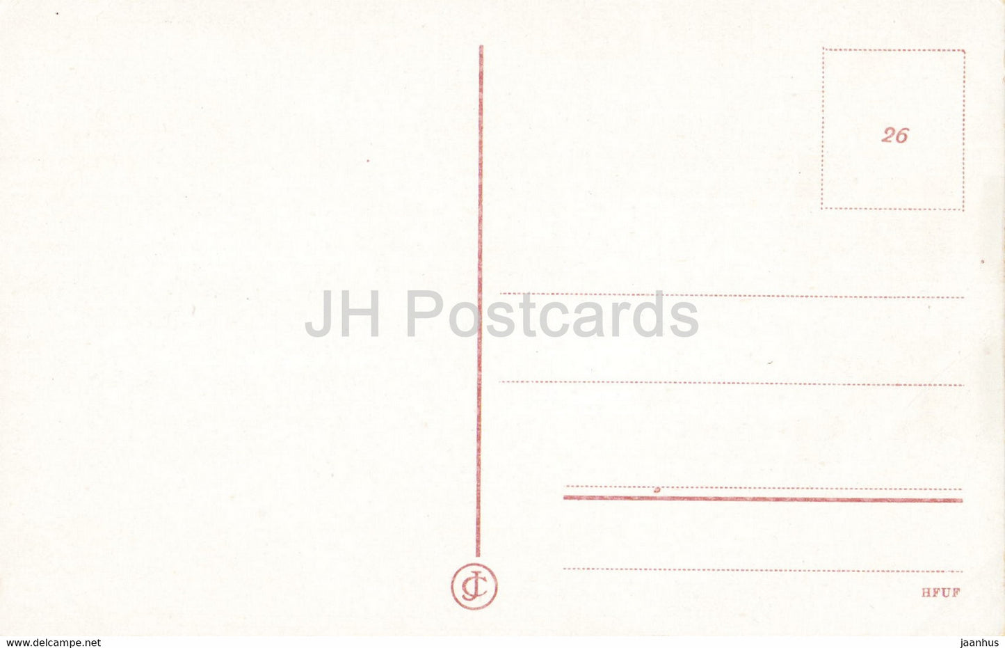 Leipzig - Marktplatz und Altes Rathaus - hôtel de ville - 26 - carte postale ancienne - Allemagne - inutilisée