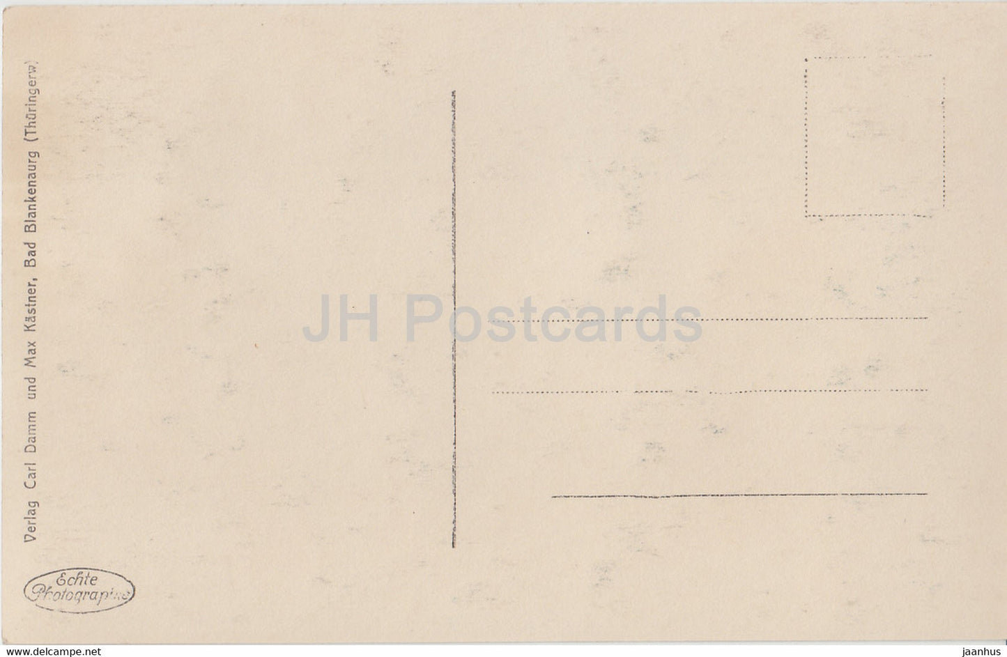 Bad Blankenburg - Thuringerw - Blick v d Wurmbchen Anlagen - 7350 - old postcard - Germany - unused