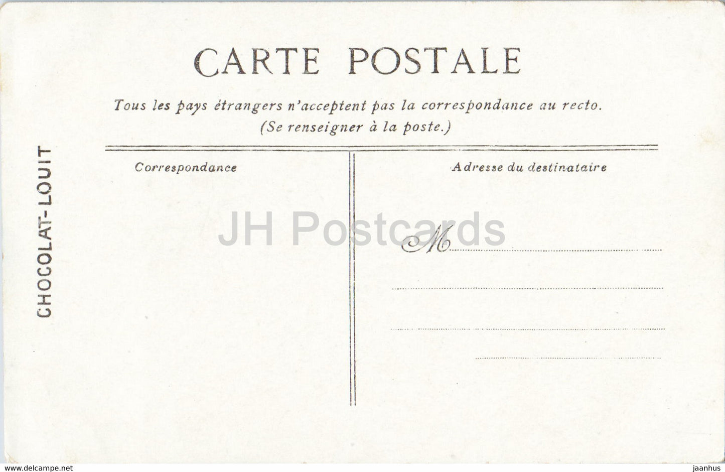 Versailles - Palais du Petit Trianon - Chambre de Marie Antoinette - 92 - carte postale ancienne - France - inutilisée