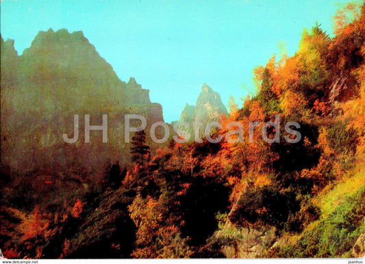 Tatry Wysokie - High Tatras - Mnich - Poland - unused - JH Postcards
