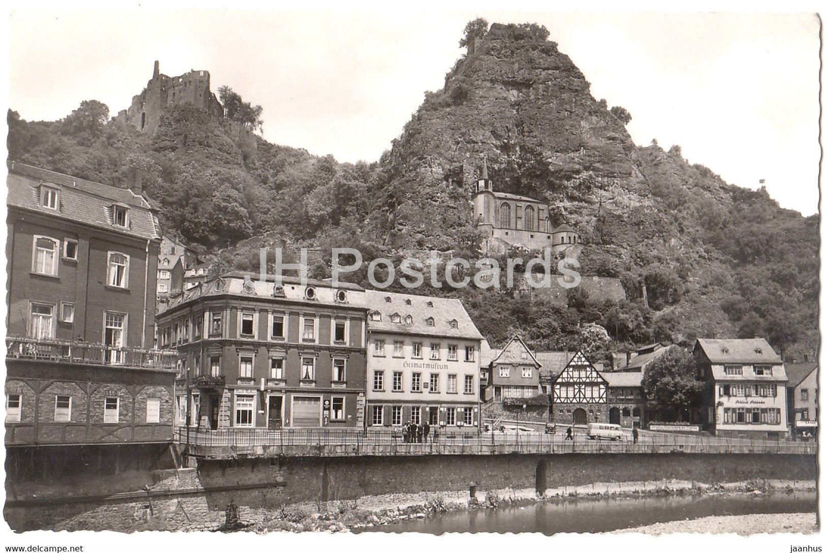 Idar Oberstein - Alte und neue Burgruine und Felsenkirche - Germany - unused - JH Postcards
