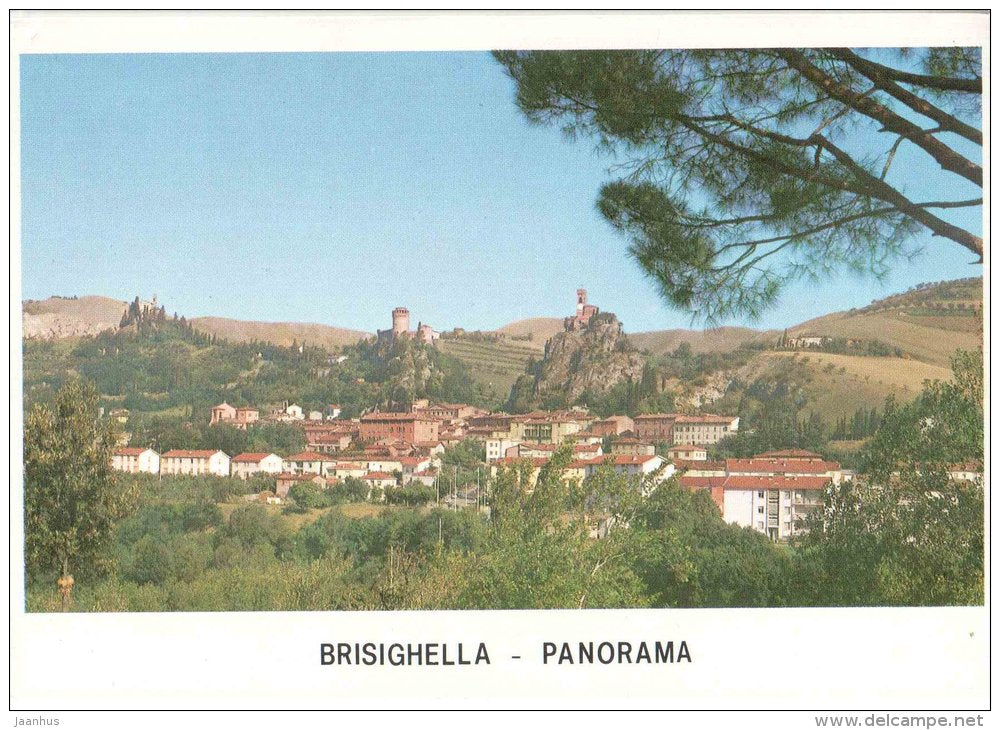 panorama - Brisighella - Ravenna - Emilia-Romagna - Italia - Italy - unused - JH Postcards