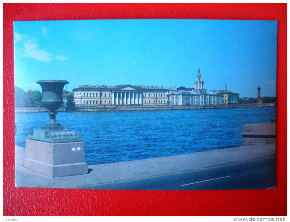 The Academy of Sciences , 1783-89 - Leningrad - St. Petersburg - 1979 - Russia USSR - unused - JH Postcards