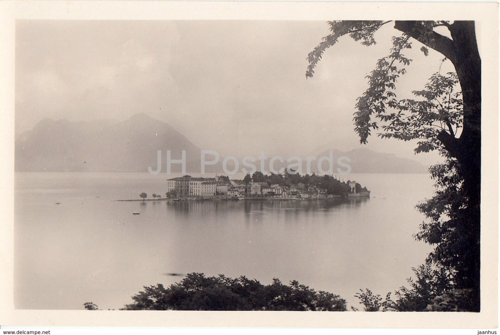 Lago Maggiore - Isola Bella Borromeo - 69748 - old postcard - Italy - unused - JH Postcards