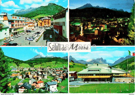 Saluti da Moena - Trentino - Dolomiti - 1979 - Italy - used - JH Postcards