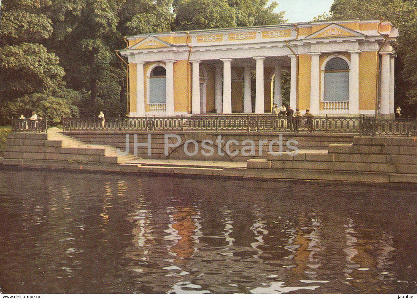Leningrad - St Petersburg - Pavilion in the Mikhailovskoe Garden - postal stationery - 1973 - Russia USSR - unused - JH Postcards