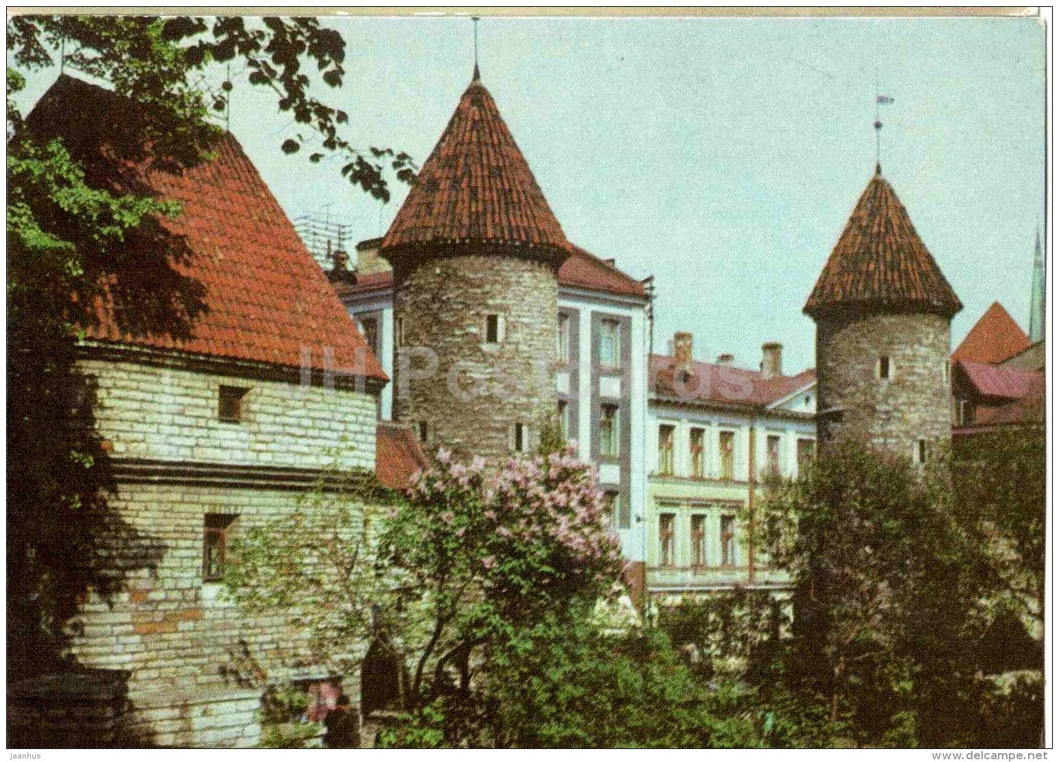 The Viru Gate in Tallinn - Tallinn - 1971 - Estonia USSR - unused - JH Postcards