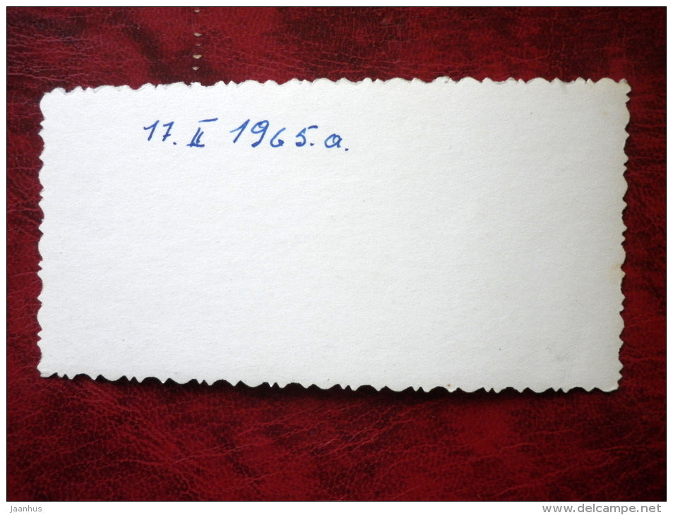 Jurmala  - mini card - Latvia USSR - used in 1965 - JH Postcards