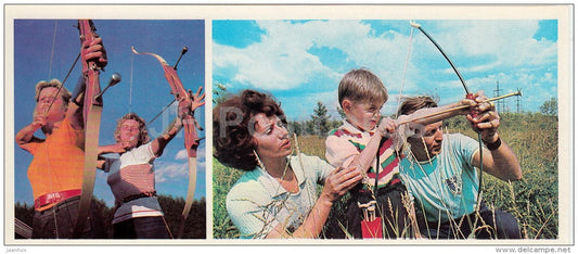 Archery - Olympic Venues - 1978 - Russia USSR - unused - JH Postcards