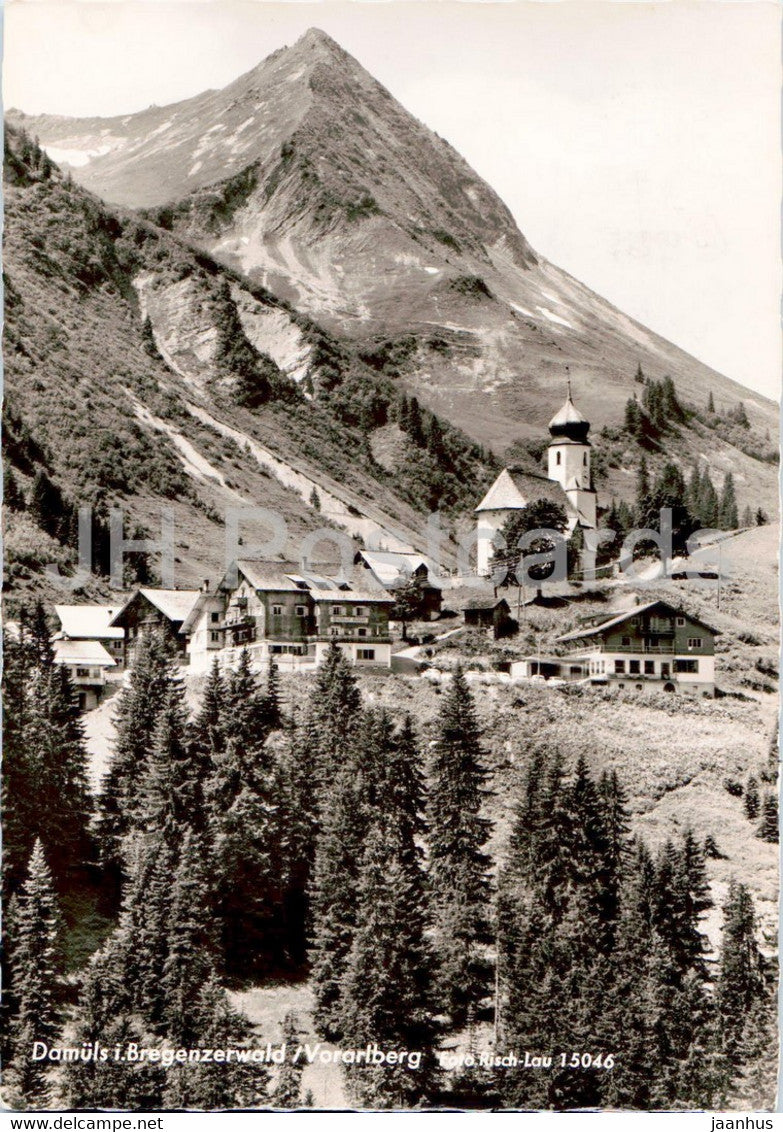 Damuls i Bregenzerwald - Vorarlberg - old postcard - 1961 - Austria - used - JH Postcards
