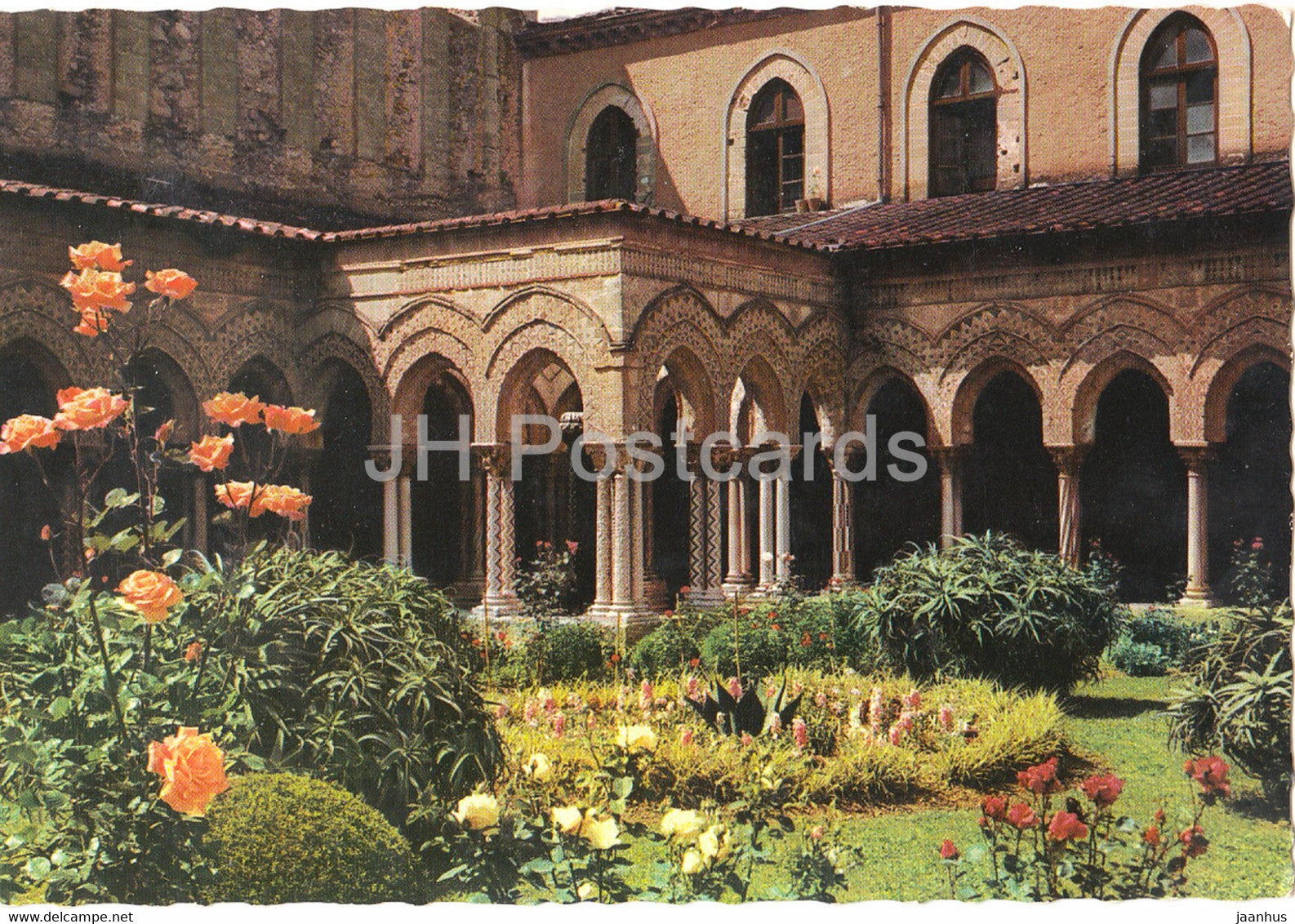 Palermo Monreale - Il Chiostro dei Benedettini - The Cloistre of the Benedectines - 21 - Italy - unused - JH Postcards
