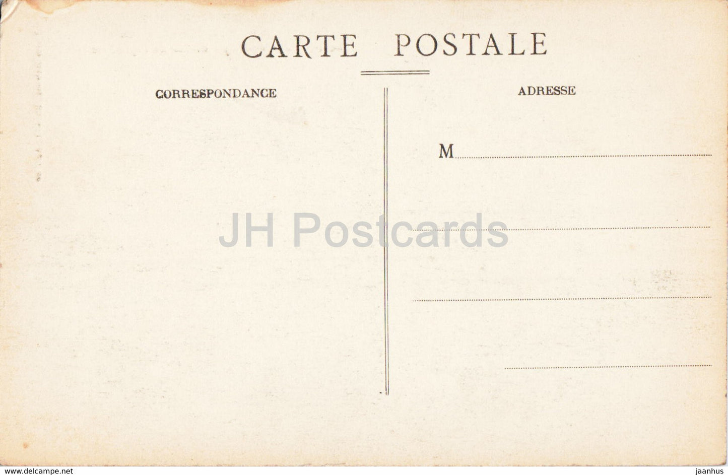 Nos Montagnes - Environs du Puy Mary - Rocher de Peyre Arse - 1854 - old postcard - France - unused