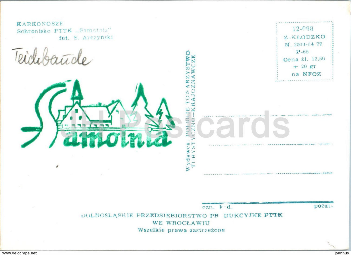 Karkonosze - Schronisko PTTK Samotnia - Poland - used