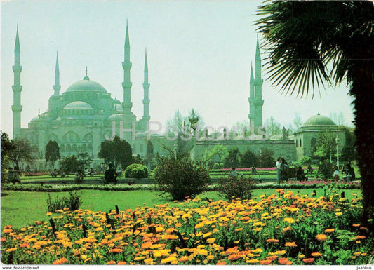 Istanbul - Sultan Ahmet Mosque - 10 - PTT - Turkey - unused - JH Postcards