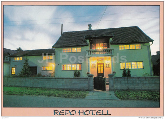 Repo hotel - Kuressaare - Saaremaa - 1990s - Estonia - unused - JH Postcards