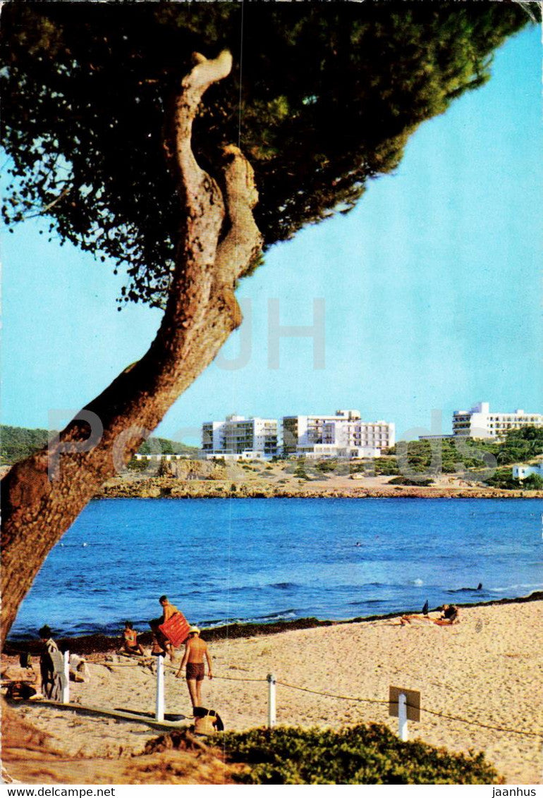 Mallorca - Cala Ratjada - Vista Parcial de la Playa de Cala Guya - 1395 - Spain - used - JH Postcards