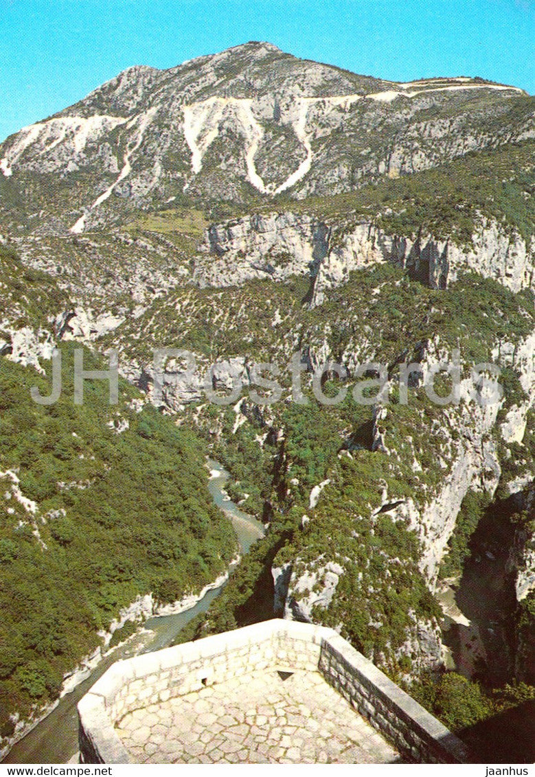 L'Anse du Verdon au passage de la Mescla - Les Gorges Pittoresques du Verdon - 836 - France - unused - JH Postcards