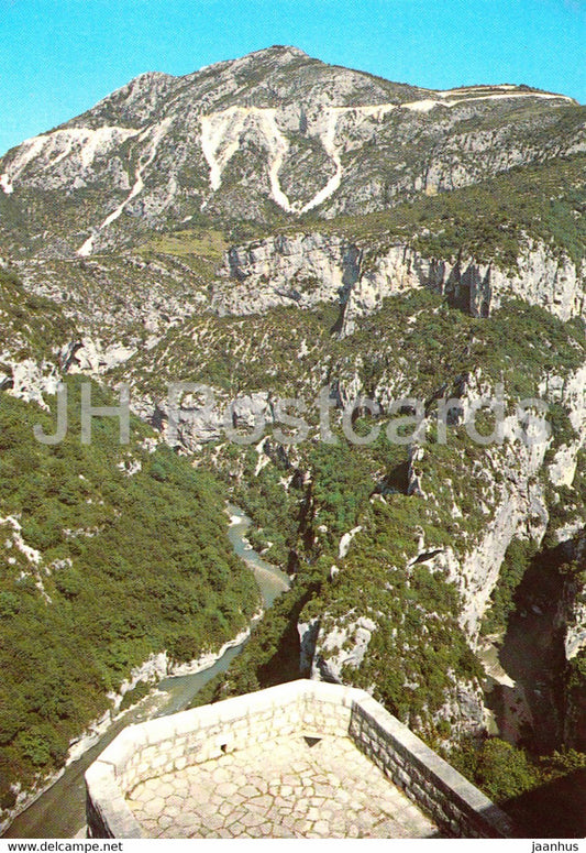 L'Anse du Verdon au passage de la Mescla - Les Gorges Pittoresques du Verdon - 836 - France - unused - JH Postcards