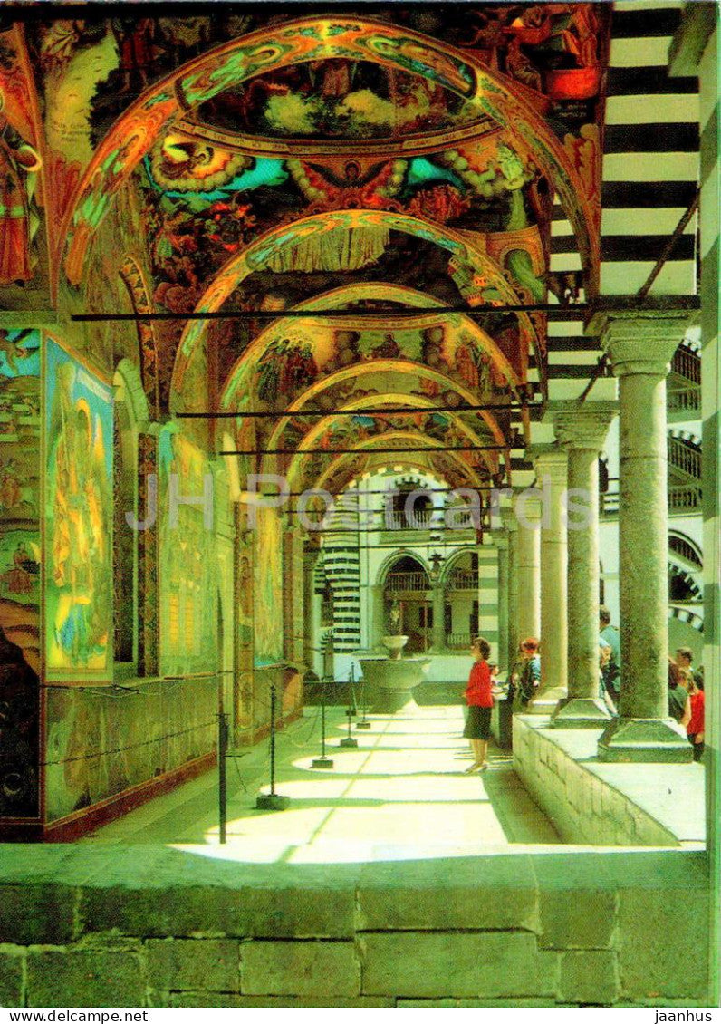 Rila monastery - The Porch - Bulgaria - unused - JH Postcards