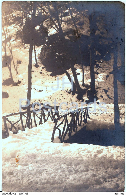 Winter - Etappen Train Kommando - Zensuriert - Feldpost - old postcard - 1916 - Belgium - used - JH Postcards