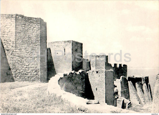 Bilhorod-Dnistrovskyi - Odessa Region - fortress - architectural monuments of Ukraine - 1971 - Ukraine USSR - unused - JH Postcards