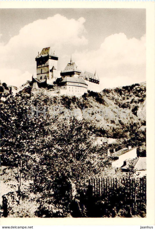 Zamek Karlstejn - castle - Czech Repubic - Czechoslovakia - unused - JH Postcards