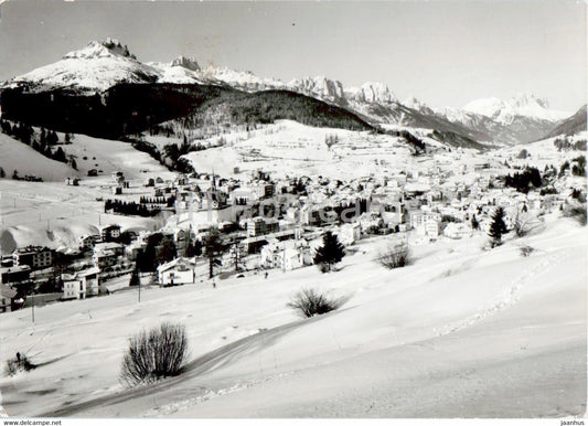 Val di Fassa- Moena - Il Catinaccio - 1967 - Italy - used - JH Postcards