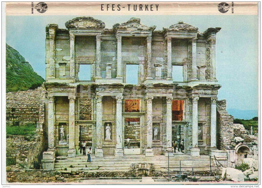 set of 11 postcards - leporello - Efes - Turkey - unused - JH Postcards