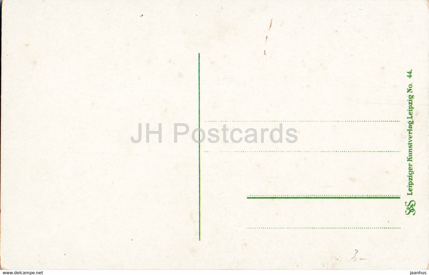 Weimar - Schloss Belvedere - château - 44 - carte postale ancienne - Allemagne - inutilisé