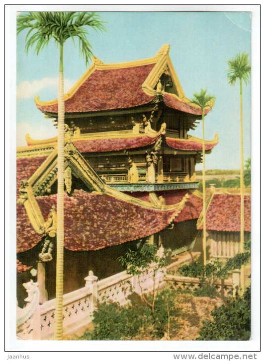 Belfry of Keo Pagoda Thai-binh - Vietnam - unused - JH Postcards