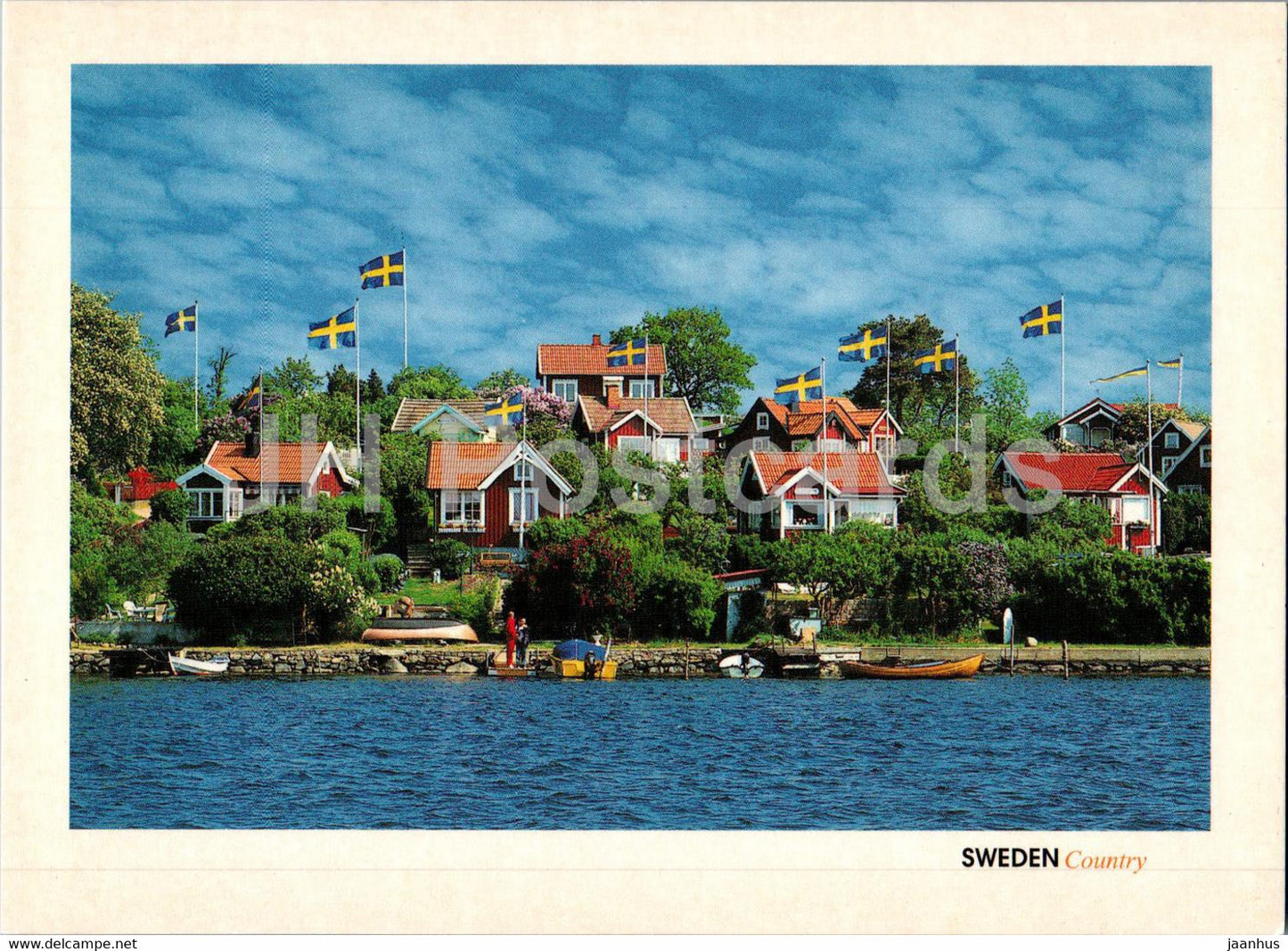 Sweden Country - Sweden - unused - JH Postcards