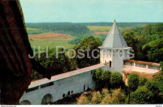 Zvenigorod - Savvino Storozhevsky Monastery as seen from the bell tower - 1970 - Russia USSR - unused - JH Postcards