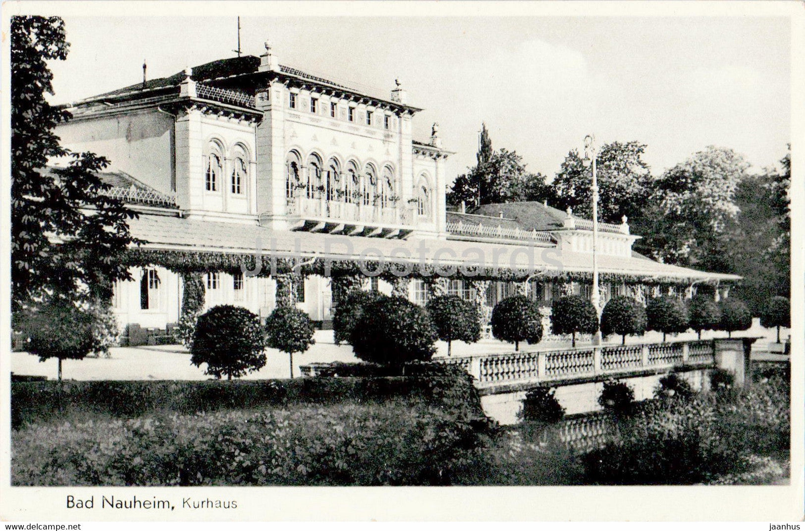 Bad Nauheim - Kurhaus - old postcard - 1941 - Germany - used - JH Postcards