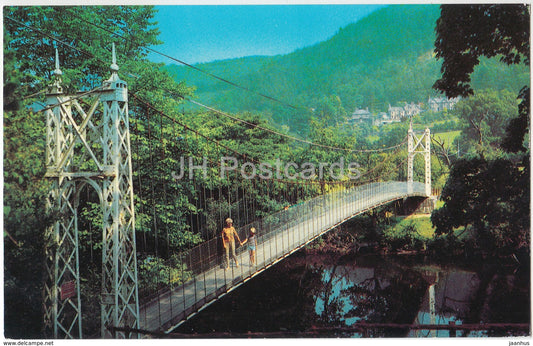 Betws-Y-Coed - The Suspension Bridge - PT28388 - 1970 - United Kingdom - Wales - used - JH Postcards