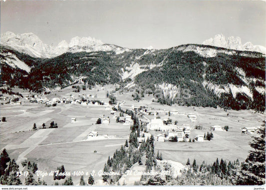 Vigo di Fassa - S Giovanni - Catinaccio - old postcard - 1950 - Italy - used - JH Postcards
