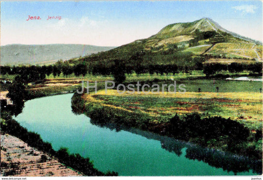Jena - Jenzig - old postcard - Germany - unused - JH Postcards