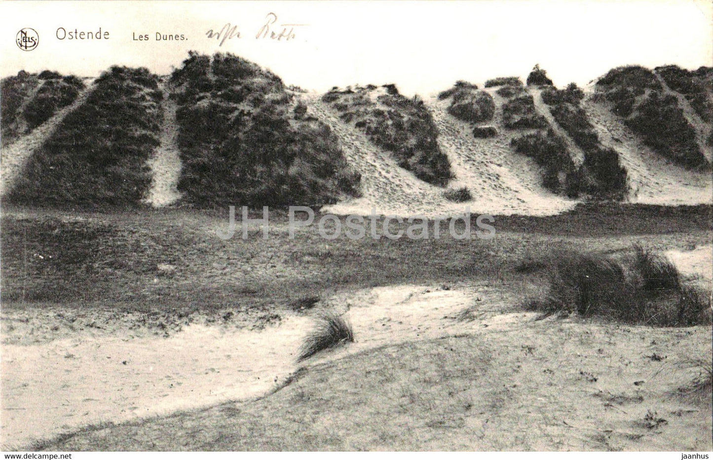 Ostende - Oostende - Les Dunes - 88 - old postcard - Belgium - used - JH Postcards