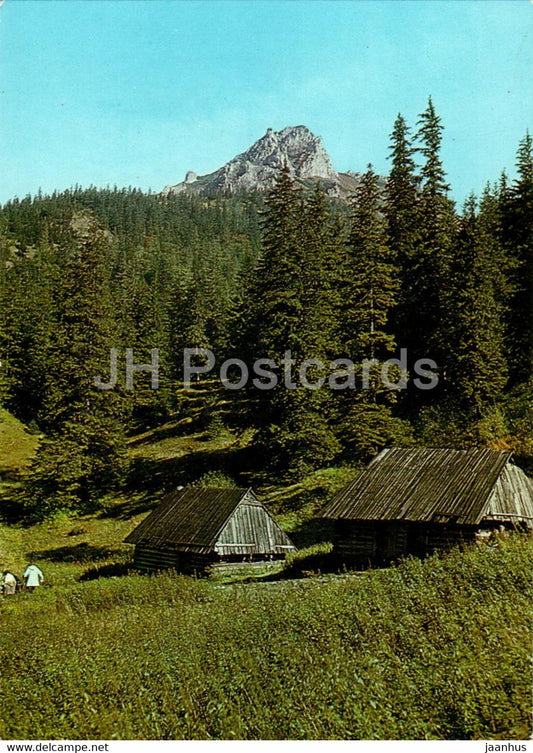 Tatry Zachodnie - Tatras - Hala Strazyska - Hala Strazyska - Poland - unused - JH Postcards