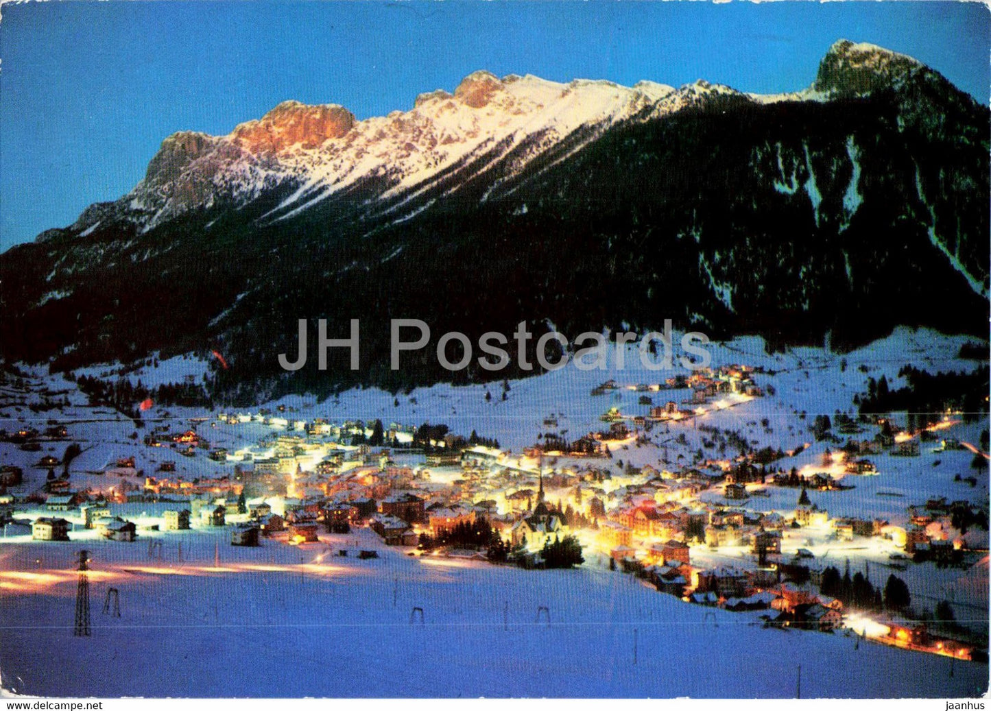 Dolomiti - Val di Fassa - Moena 1200 m - 1972 - Italy - used - JH Postcards