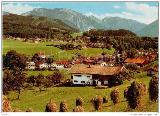 Eisenärzt , Bayer. Alpen - mit Rauschberg und Sonntagshorn - Germany - 1973 gelaufen - JH Postcards