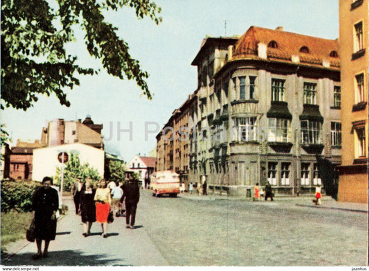 Liepaja - Karl Marx street - 1963 - Latvia USSR - unused - JH Postcards