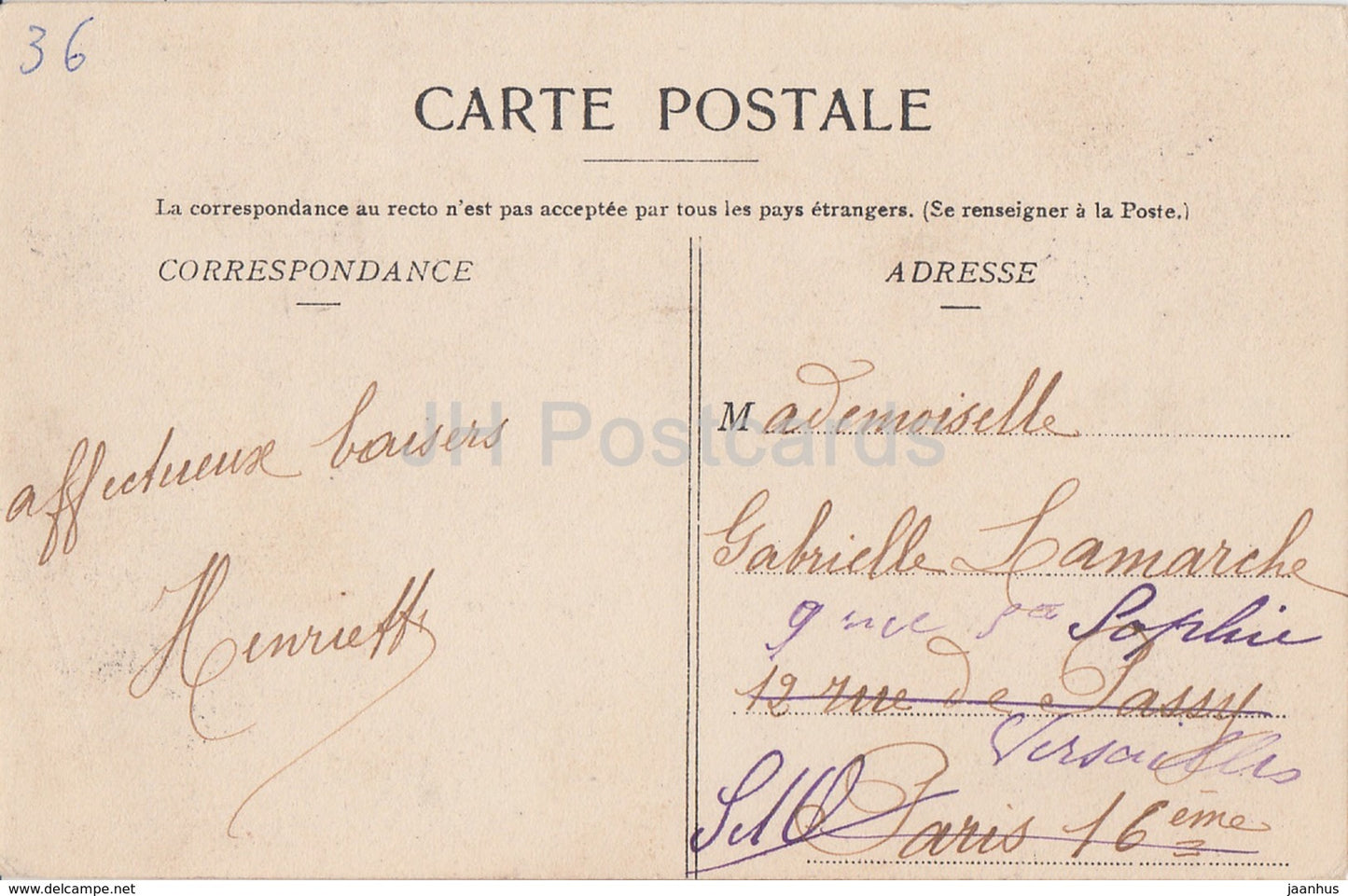 Moulins sur Cephons - Chateau du Pin - castle - old postcard - 1905 - France - used