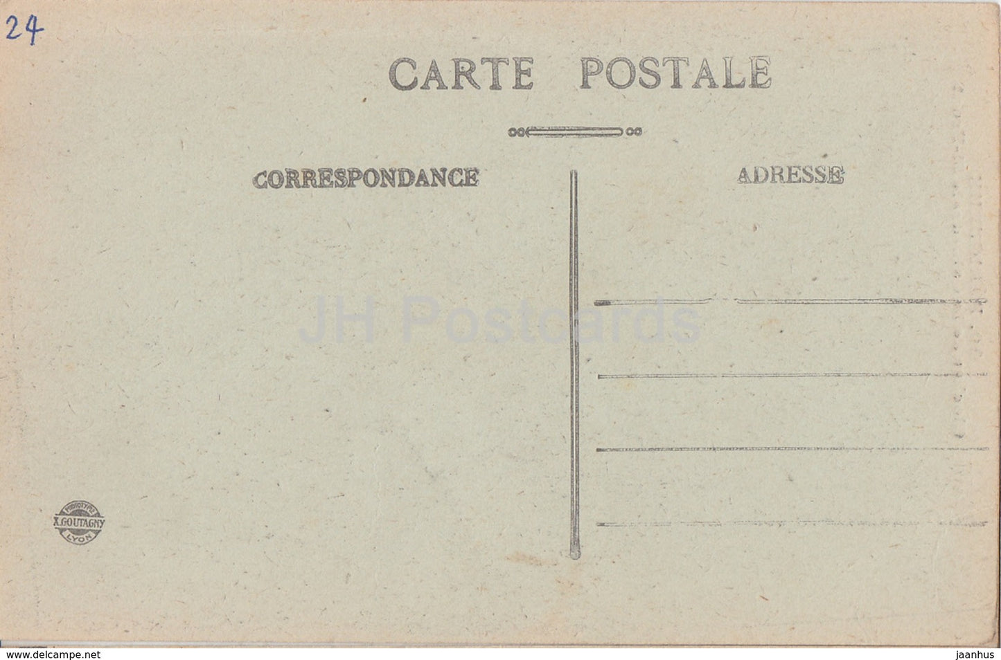 Perigueux - Clocher de la Cathedrale St Front - cathedral - 20 - old postcard - France - unused