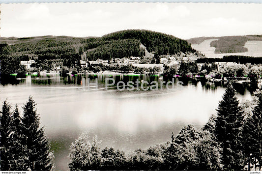 Titisee im sudl Hochschwarzwald 860 m - old postcard - Germany - unused - JH Postcards